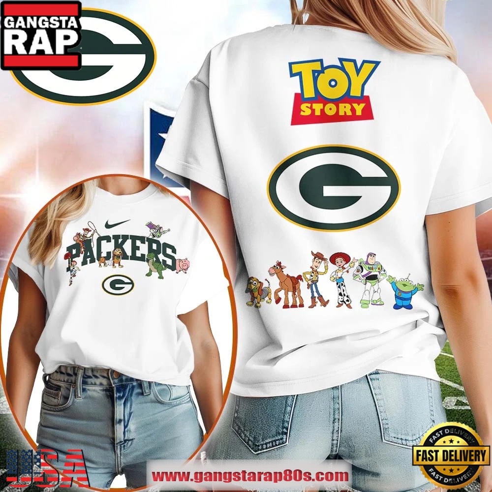 Green Bay Packers NFL x Toy Story New Design Women 3D Shirt