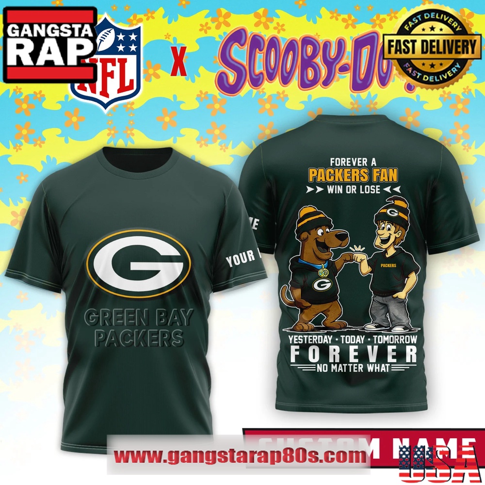 Green Bay Packers x Scooby Doo Premium 3D Shirt