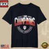 Indiana Hoosiers 2025 Big Ten Football Champions T-Shirt