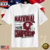 Indiana Hoosiers Football 2025 CFP National Championship Helmet T-Shirt