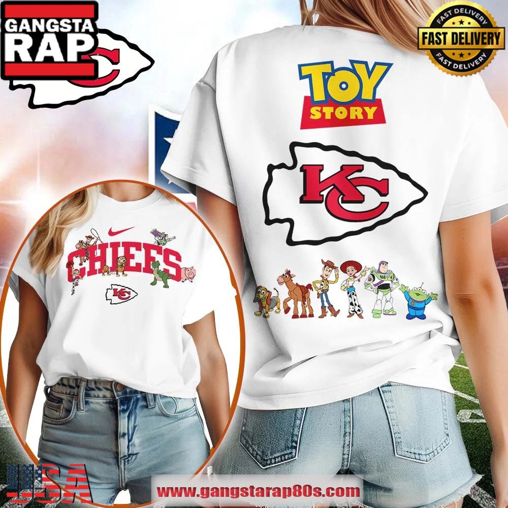 Kansas City Chiefs NFL x Toy Story New Design Women 3D Shirt