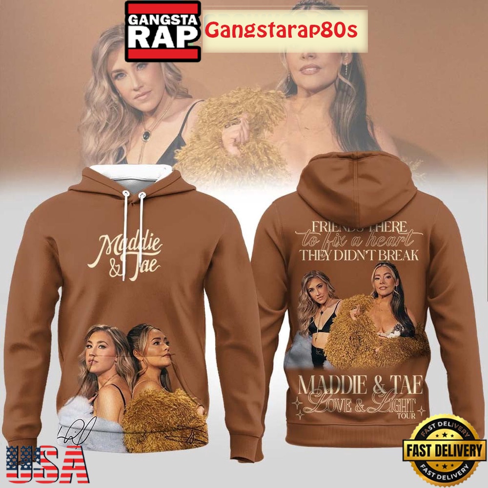 Maddie & Tae Love And Light Tour 2026 Unisex Hoodie Maddie & Tae Love And Light Tour 2026 Unisex Hoodie