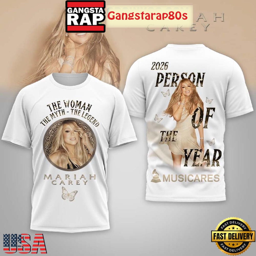Mariah Carey Person of the Year 2026 Unisex 3D Shirt