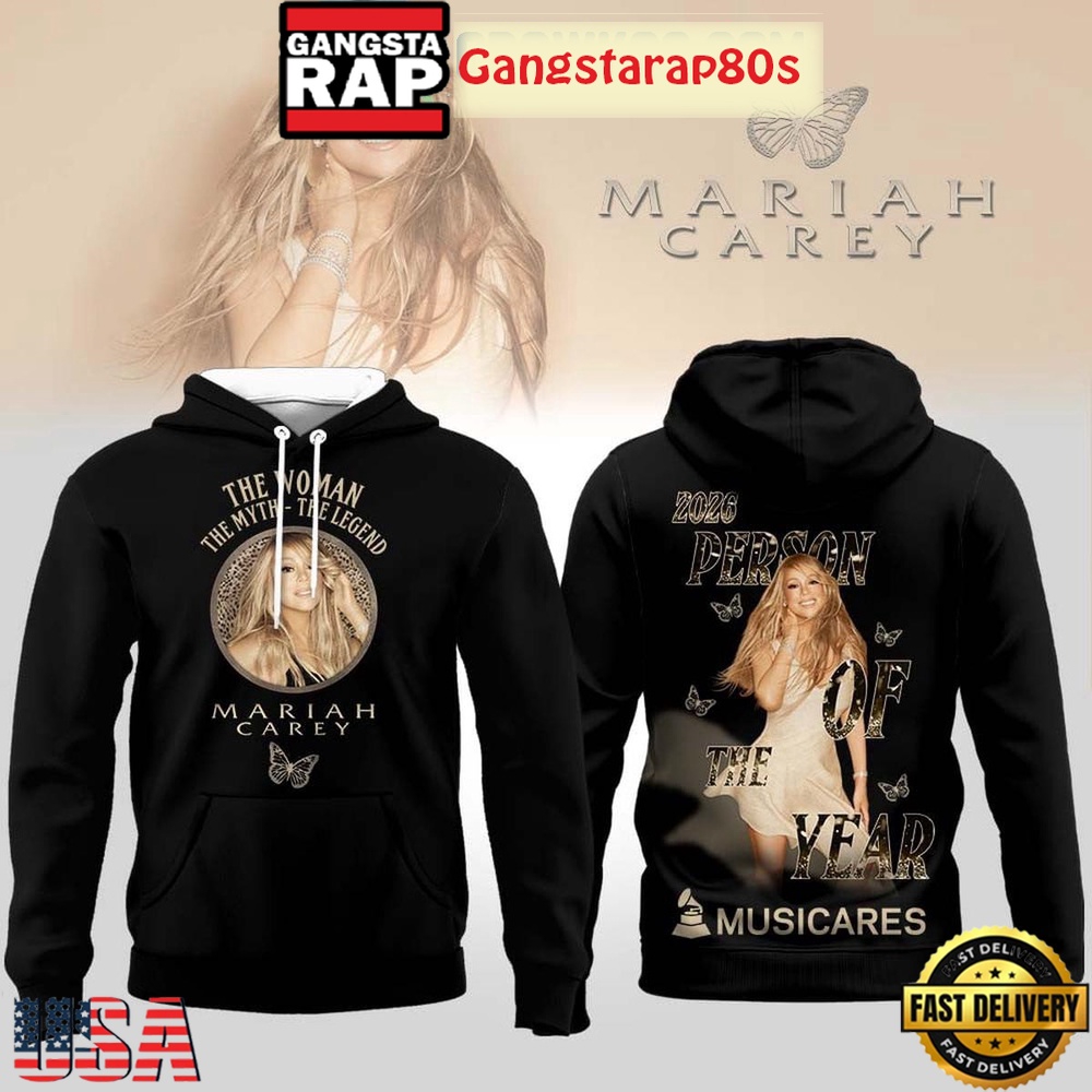Mariah Carey Person of the Year 2026 Unisex Fan Gift Hoodie