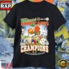 Miami Hurricanes 2025–2026 Fiesta Bowl Champions Mascot Helmet T-Shirt