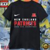 New England Patriots 2026 AFC Champions Super Bowl Logo Victory T-Shirt 2 New England Patriots 2026 AFC Champions Super Bowl Logo Victory T-Shirt