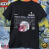 New England Patriots Helmet AFC Champions 2025–26 T-Shirt