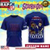 New York Giants x Scooby Doo Premium Custom Name 3D Shirt