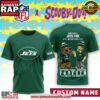 New York Jets x Scooby Doo Premium Custom Name 3D Shirt