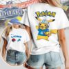 NFL Detroit Lions x Pokemon Premium Womens 3D Shirt