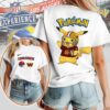 NFL Washington Commanders x Pokemon Premium Womens 3D Shirt