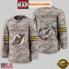 NHL New Jersey Devils US Marine Corps Camo Hockey Jersey 3 NHL New Jersey Devils US Marine Corps Camo Hockey Jersey