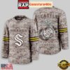 NHL Seattle Kraken US Marine Corps Camo Hockey Jersey 2 NHL Seattle Kraken US Marine Corps Camo Hockey Jersey