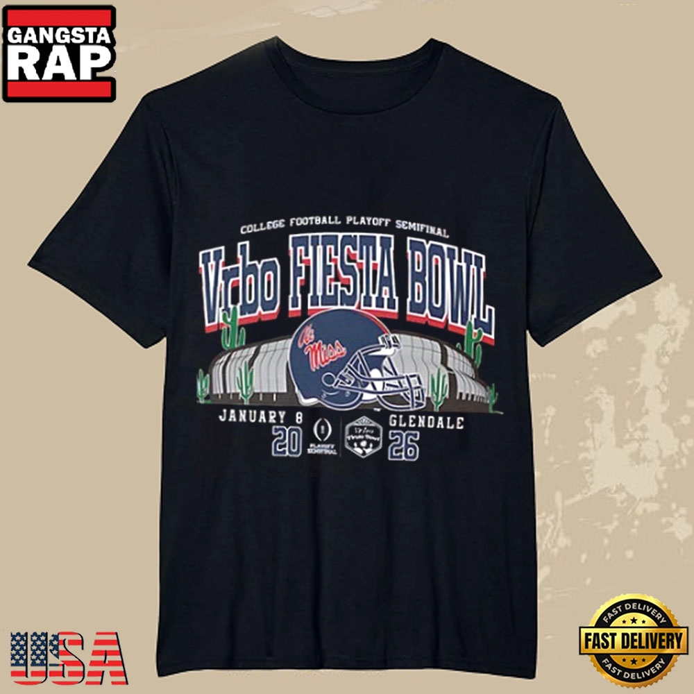 Ole Miss Rebels 2025 CFP Fiesta Bowl Football Celebration T-Shirt