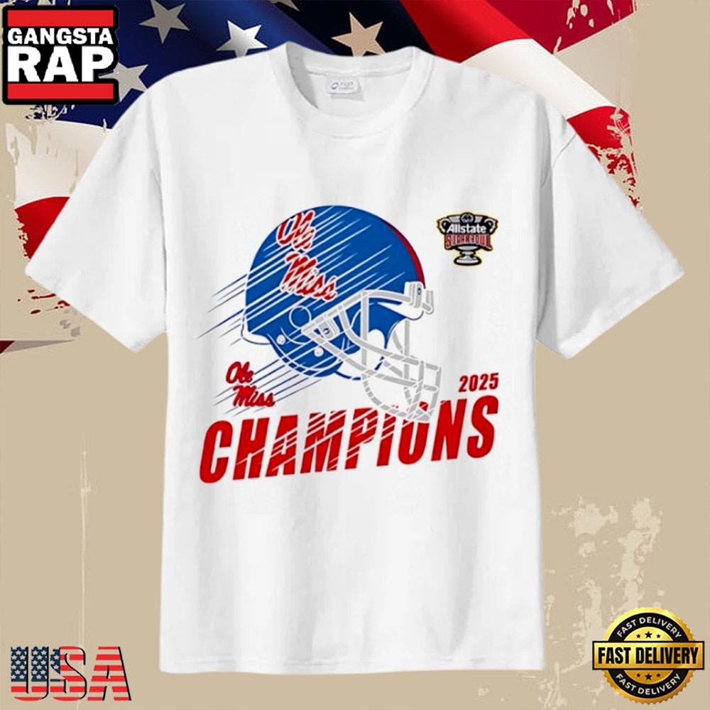 Ole Miss Rebels Allstate Sugar Bowl 2026 CFP Quarterfinal Champions T-Shirt