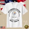 Pittsburgh Steelers Coach Mike Tomlin Signature Logo T-Shirt