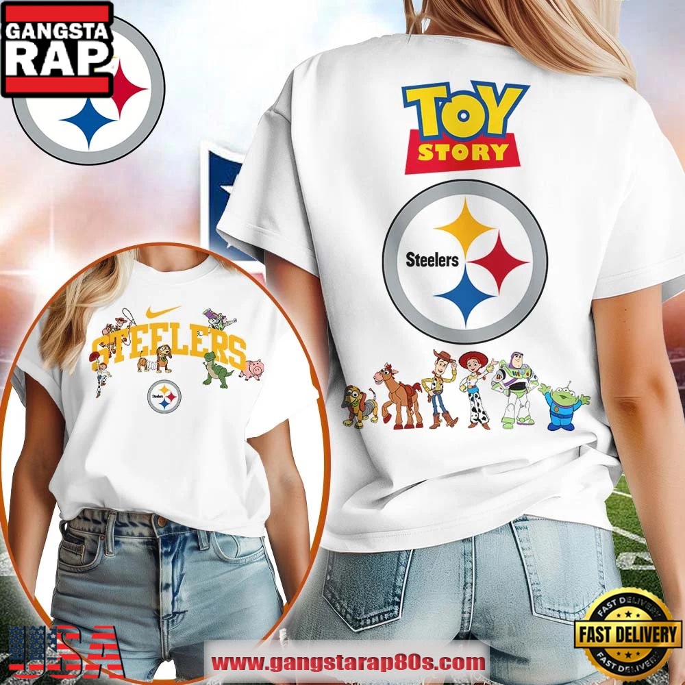 Pittsburgh Steelers NFL x Toy Story New Design Women 3D Shirt