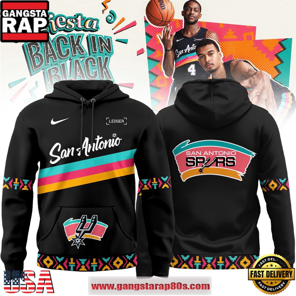 San Antonio Spurs 2026 City Edition Unisex Hoodie