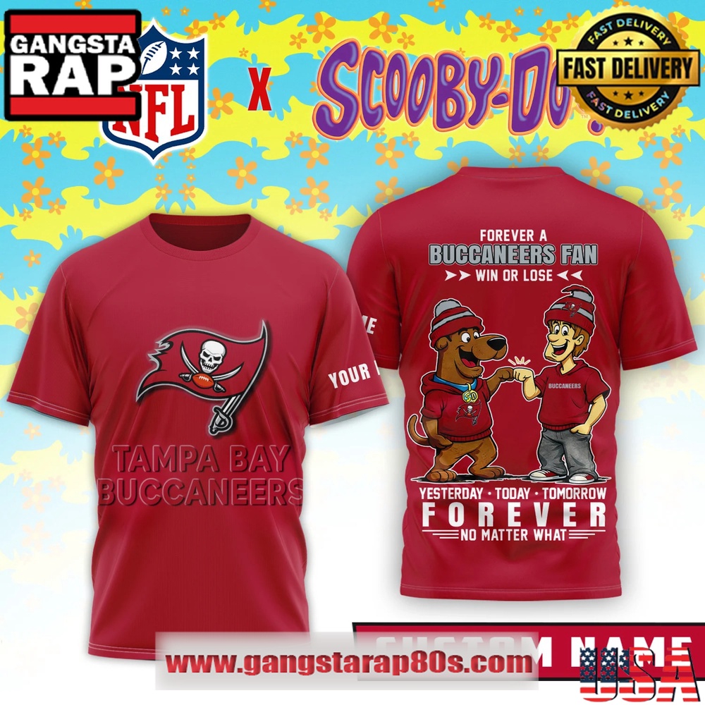 Tampa Bay Buccaneers x Scooby Doo Premium 3D Shirt