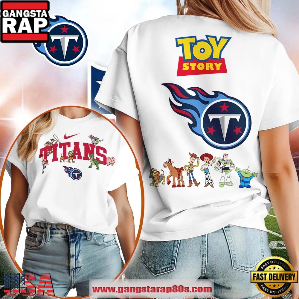 Tennessee Titans NFL x Toy Story New Design Women 3D Shirt
