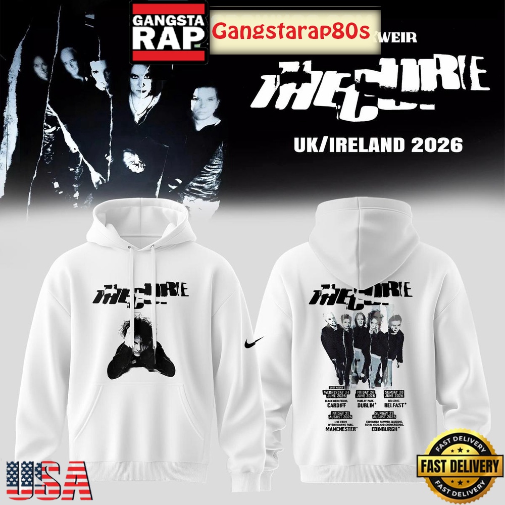 The Cure UK & Ireland Summer 2026 Special Edition Hoodie