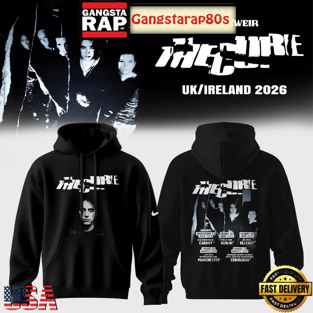 The Cure UK & Ireland Summer 2026 Unisex Hoodie