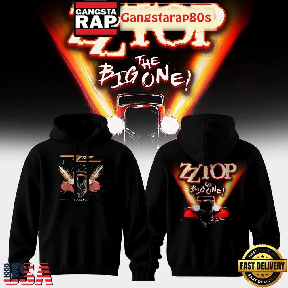 ZZ Top The Big One! Tour 2026 Hoodie Shirt