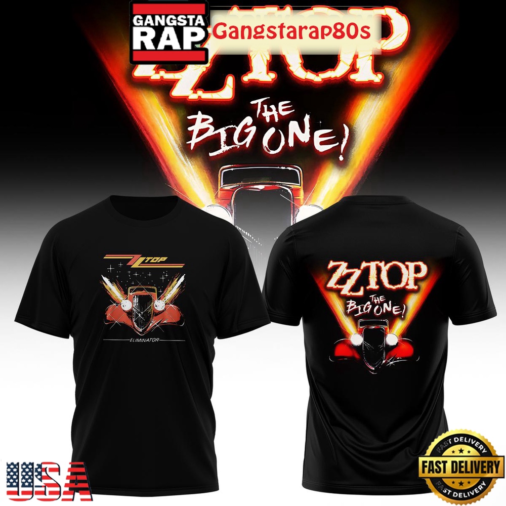 ZZ Top The Big One! Tour 2026 Limited Edition 3D Shirt