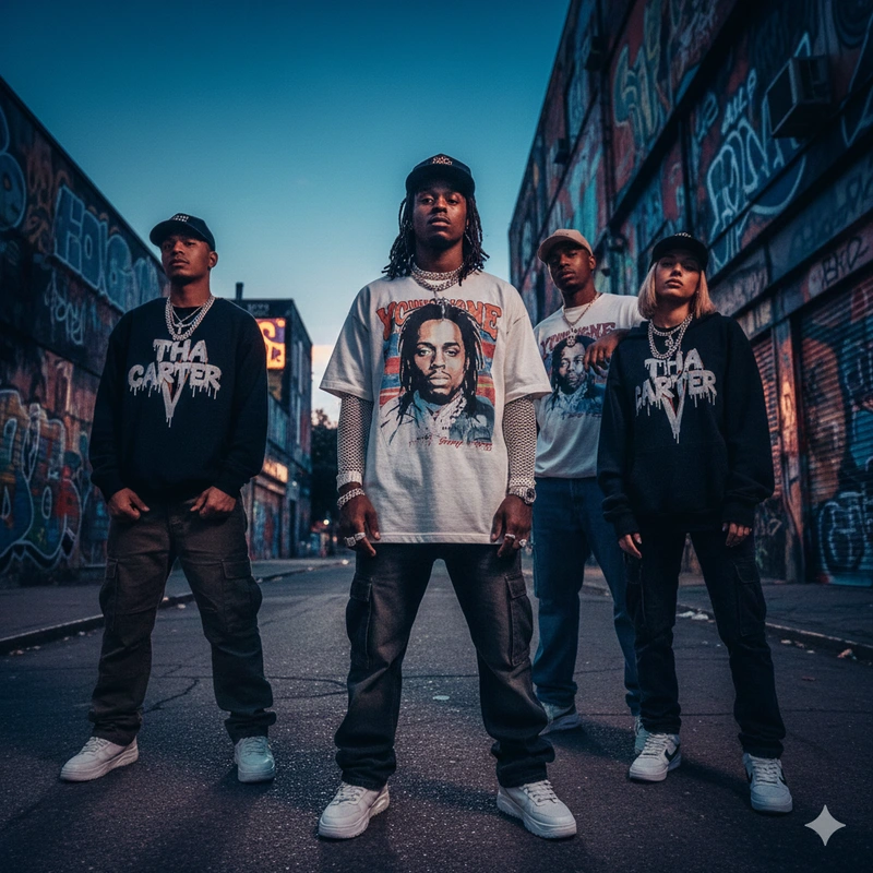 Lil Wayne Fans Gear for Streetwear and Concert Fits