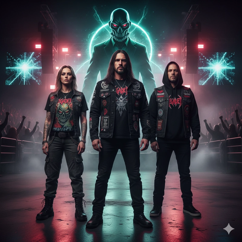 Megadeth Fans Gear How Metalheads Express Loyalty Through Style