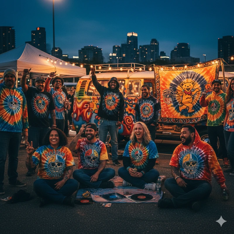NFL x Grateful Dead Fan Gear Where Football Loyalty Meets Jam Band Culture NFL x Grateful Dead Fan Gear Where Football Loyalty Meets Jam Band Culture