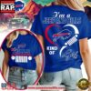 Buffalo Bills NFL Jeep Girl Women's Blue T Shirt