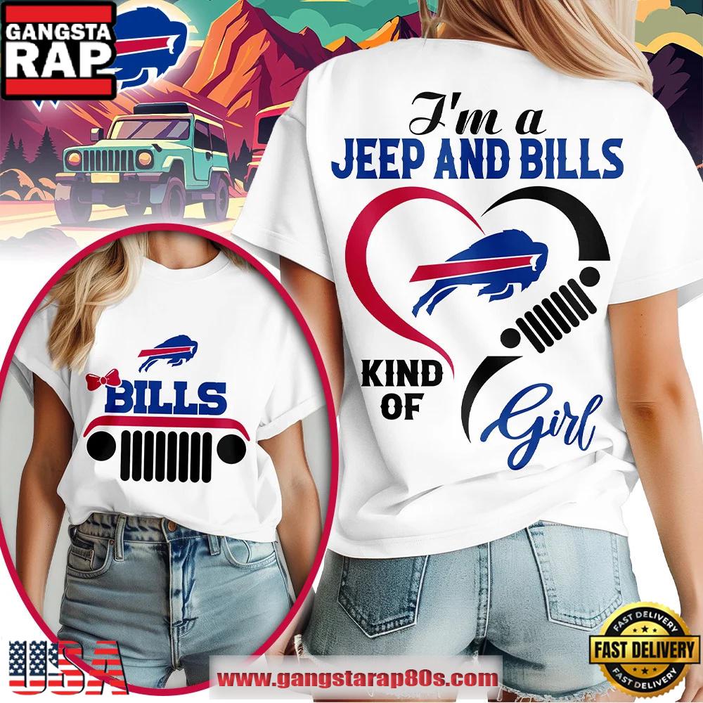 Buffalo Bills NFL Jeep Girl Women's Shirt