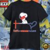 Chicago Bears Love Snoopy Faith Football 2026 T-Shirt 2 Chicago Bears Love Snoopy Faith Football 2026 T-Shirt