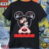 Chicago Bears Mickey Mouse Love Sign Game Day T-Shirt