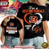 Cincinnati Bengals NFL Jeep Girl Women's Black T Shirt