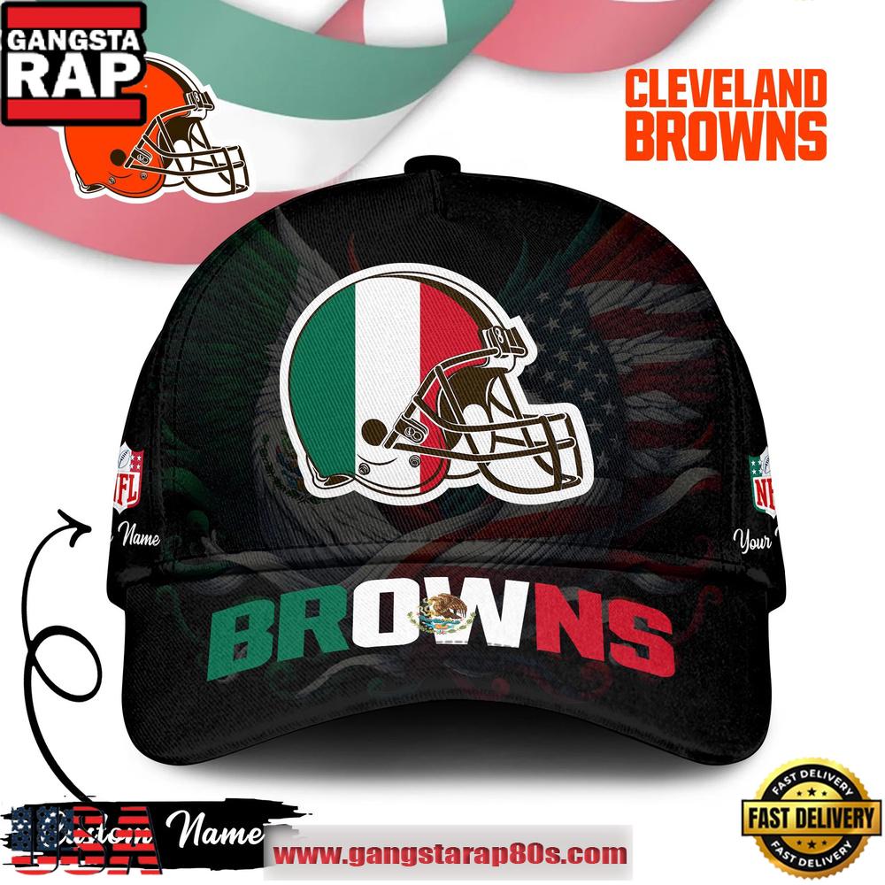 Cleveland Browns NFL MEXICAN New Design 2026 Baseball Cap Hats Cleveland Browns NFL MEXICAN New Design 2026 Baseball Cap Hats