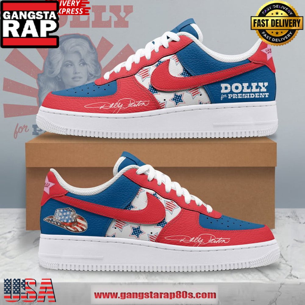 Dolly Parton For President Special Edition Air Force 1 Sneakers Shoes Dolly Parton For President Special Edition Air Force 1 Sneakers Shoes