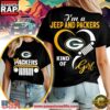 Green Bay Packers NFL Jeep Girl Women's Black Shirt 2 Green Bay Packers NFL Jeep Girl Women's Black Shirt