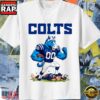 Indianapolis Colts vs New England Patriots Beat the Mascot Football Rivalry T-Shirt