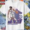 Joel Embiid Philadelphia 76ers Signed Retro Basketball Player T-Shirt