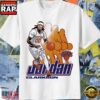 Jordan Clarkson New York Knicks Signed Retro Basketball Player T-Shirt
