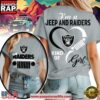 Las Vegas Raiders NFL Jeep Girl Women's All Over Print Shirt