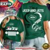 New York Jets NFL Jeep Girl Women's Green T Shirt