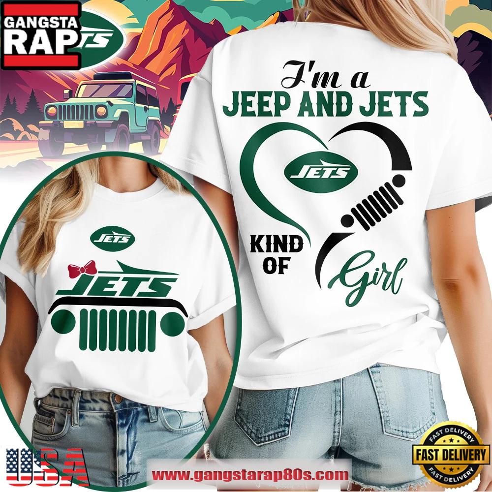 New York Jets NFL Jeep Girl Women's Shirt