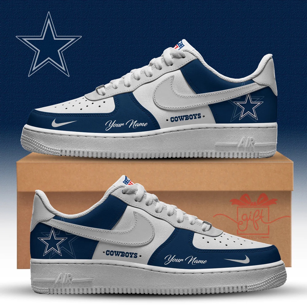 NFL Custom Dallas Cowboys New 2026 Version Nike Air Force 1 Fashions Shoes