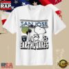 Peanuts Snoopy x San Jose Earthquakes Funny Graphic T-Shirt