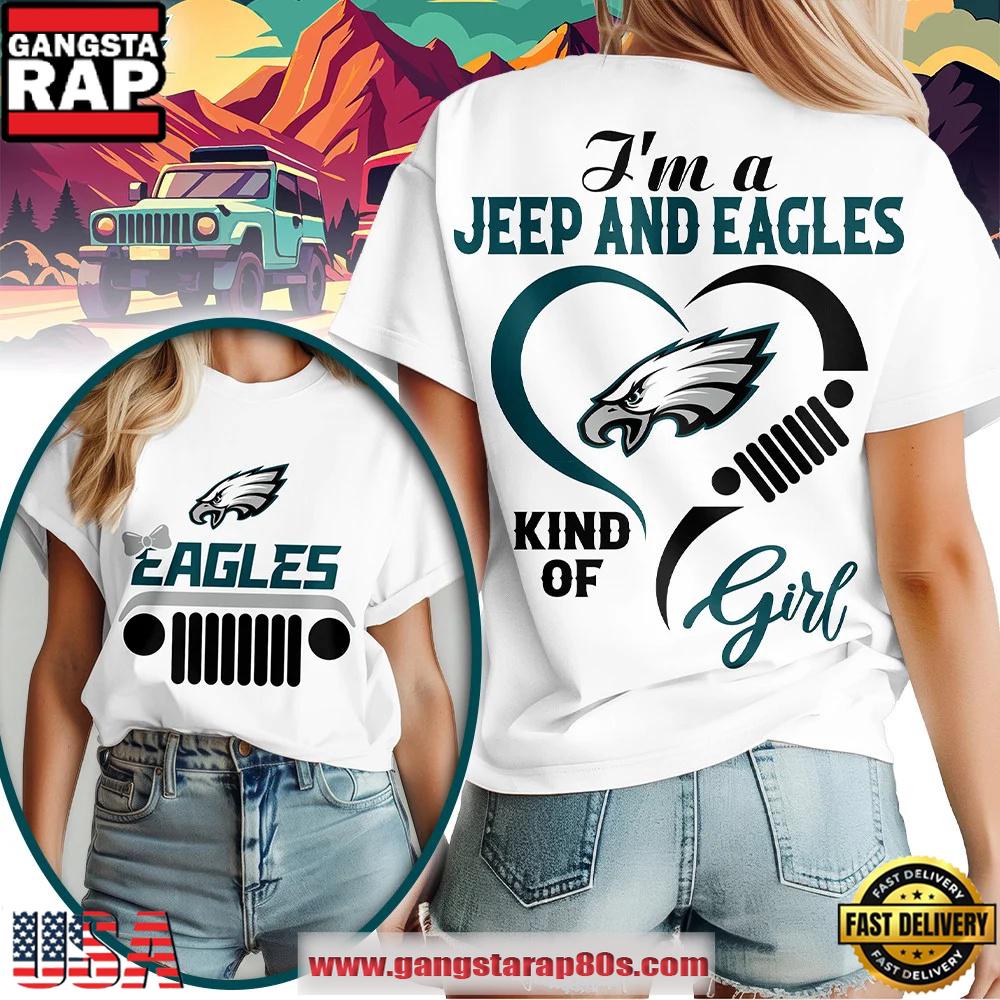 Philadelphia Eagles NFL Jeep Girl Women's Shirt