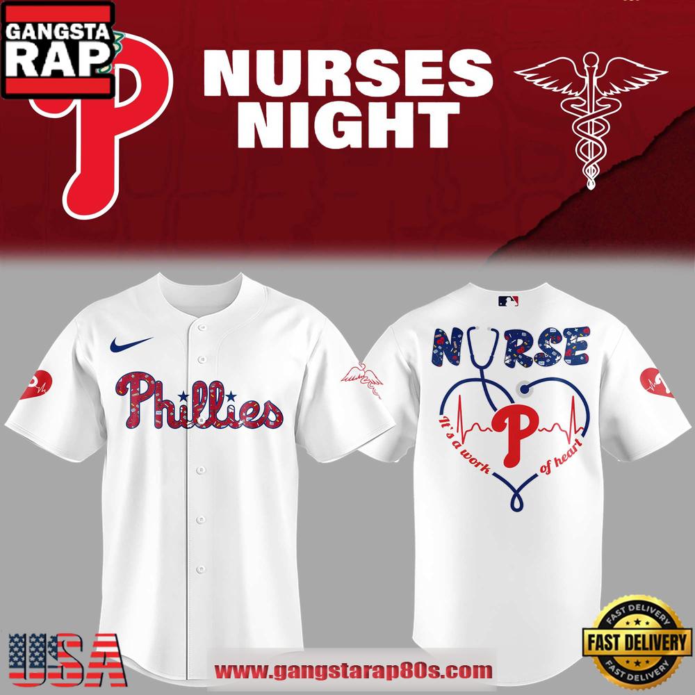 Philadelphia Phillies MLB 2026 Nurses Night Commemorative Baseball Jersey Shirt Edition Philadelphia Phillies MLB 2026 Nurses Night Commemorative Baseball Jersey Shirt Edition