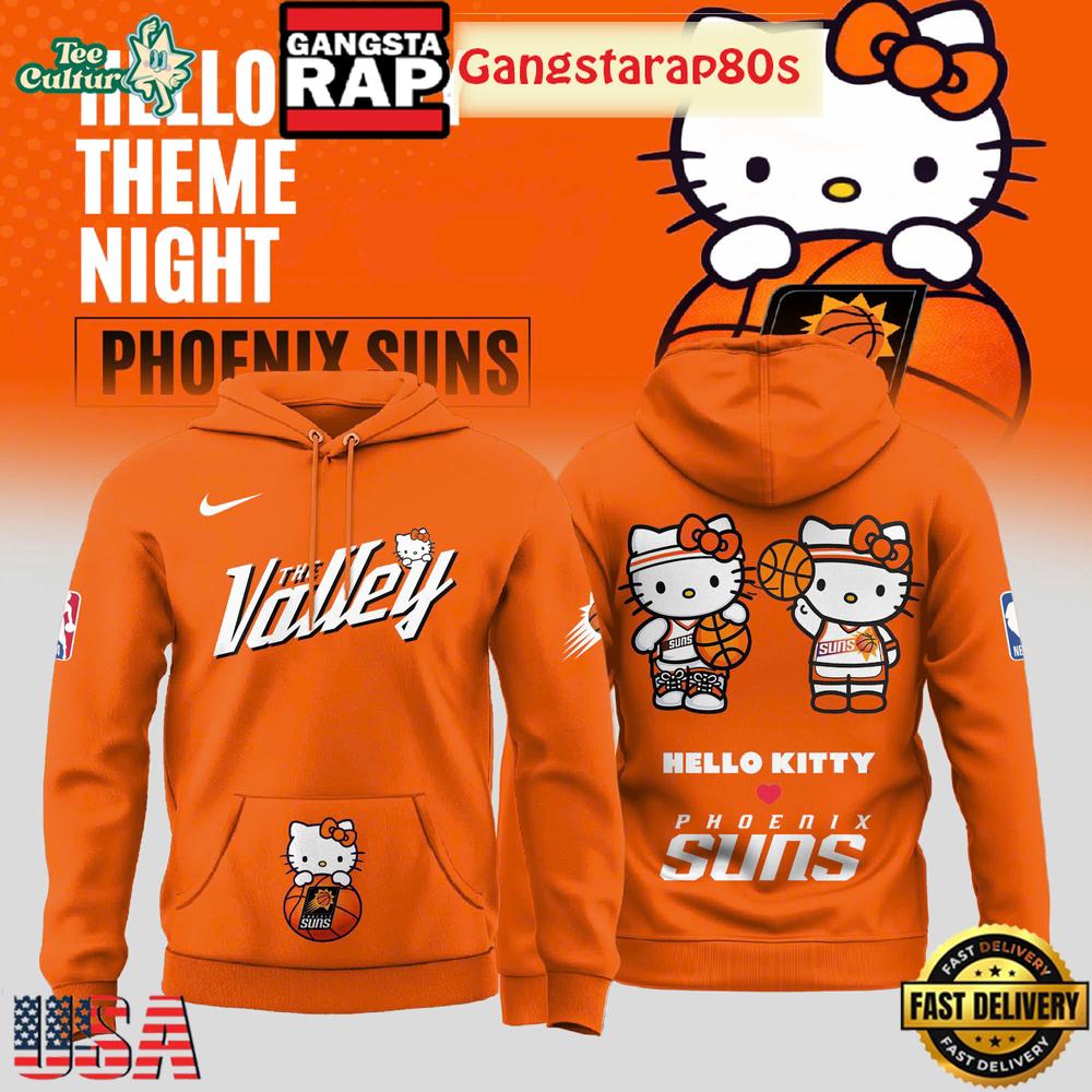 Phoenix Suns x Hello Kitty Night 2026 Special Edition Hoodie